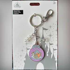 Disney Parks Dumbo's Bathtime Keychain Bag Charm Bubbles Tub